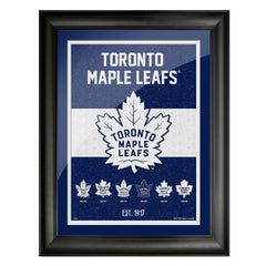 Toronto Maple Leafs 12x16 Team Tradition Framed Artwork