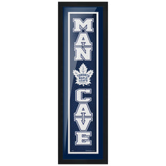 Toronto Maple Leafs 6x22 Team Man Cave Framed Artwork