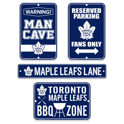 Toronto Maple Leafs Four Pack Fan Sign Set