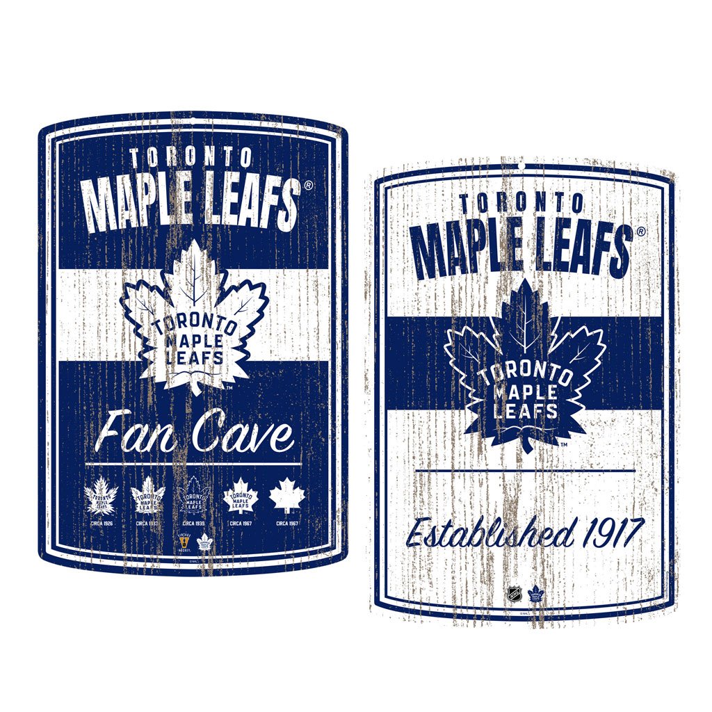 NHL Vintage Toronto Maple Leafs Hockey Puck Wall Plaque – Inglasco