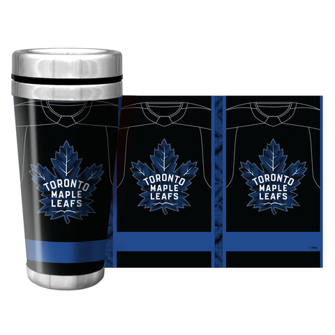 Maple Leafs Alternate Jersey 16or Full Wrap Travel Mug