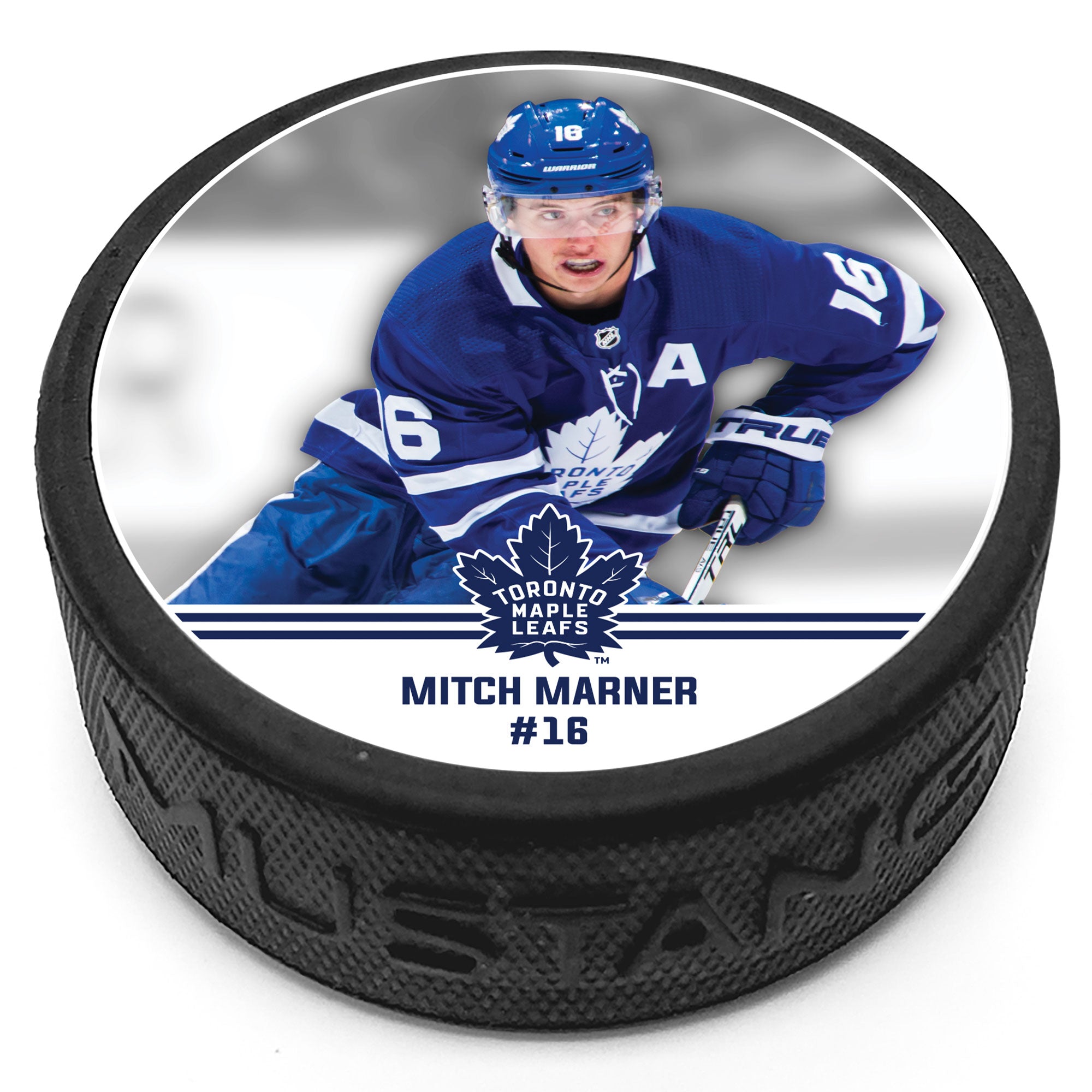 Maple Leafs Marner Puck