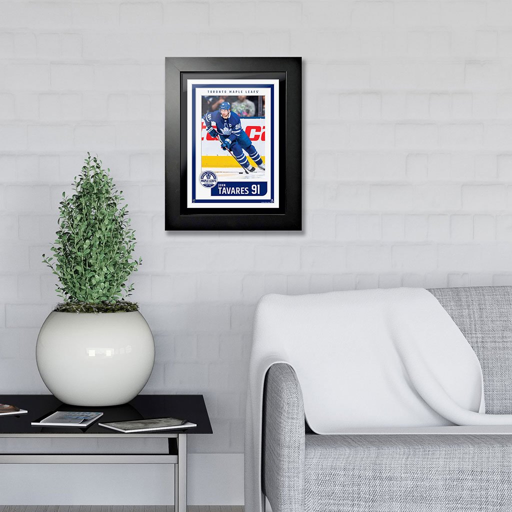 Toronto Maple Leafs John Tavares 12x16 Block Design - Home Jersey –  shop.realsports