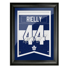 Toronto Maple Leafs Rielly 12x16 Framed Player Number with Replica Autograph