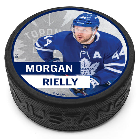 Maple Leafs Rielly Image Puck