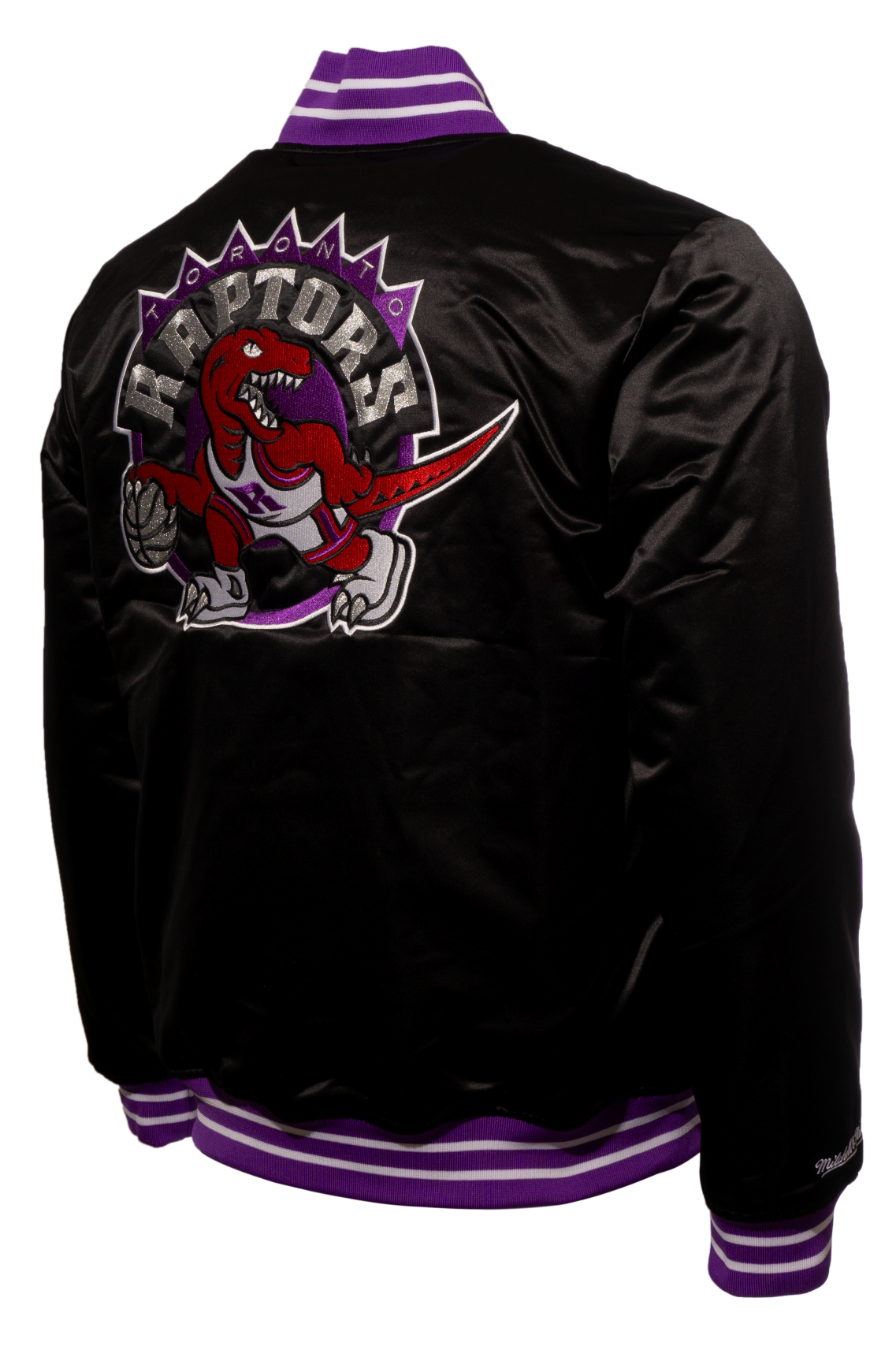 Raptors Mitchell & Ness Men's HWC Heavyweight Satin Jacket – shop