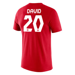 Canada Soccer Men's Nike Legend David Player Tee