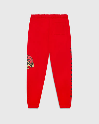 OVO X NBA Toronto Raptors Sweatpants - RED