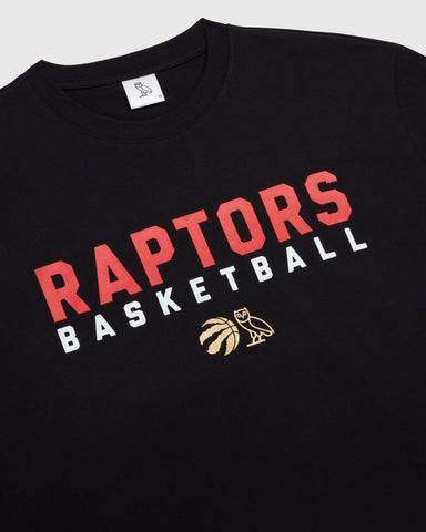 OVO X Raptors Basketball T-Shirt - BLACK