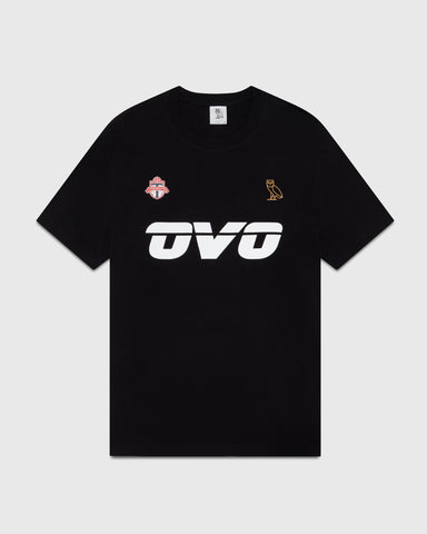 OVO X Toronto FC Team T-Shirt - BLACK