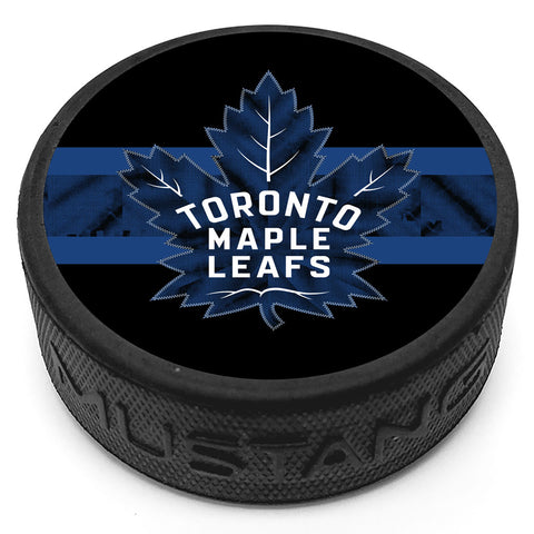 Maple Leafs Alternate Jersey Textured Puck