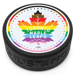 Maple Leafs 2022 Pride Textured Puck