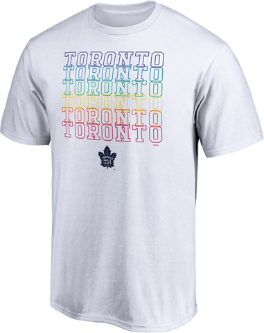Maple Leafs Fanatics Pride Crew Tee