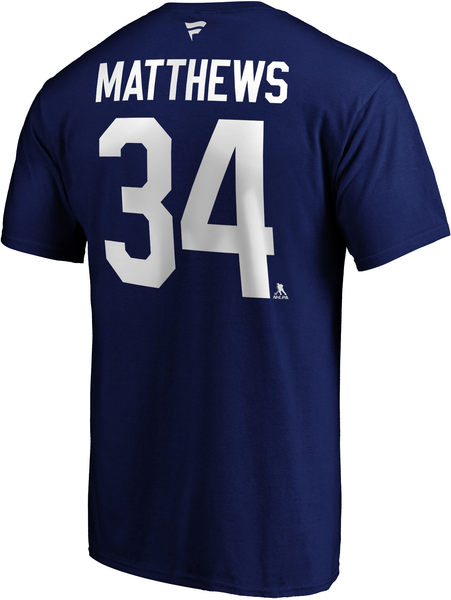 Maple Leafs Fanatics Men's Matthews Player Tee – shop.realsports