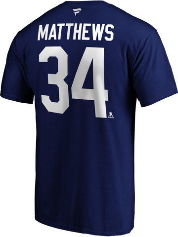 Maple Leafs Fanatics Men's Matthews Player Tee