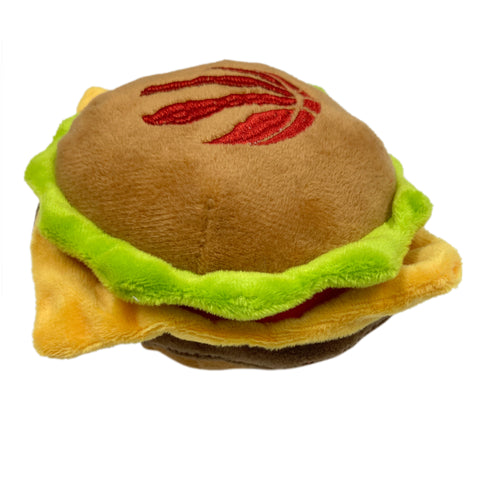 Raptors Pet Plush Burger Toy