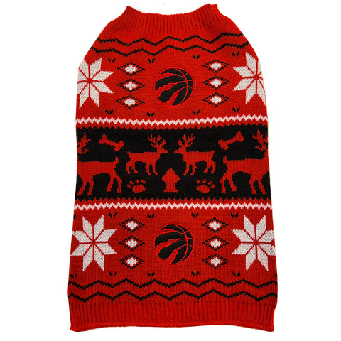 Raptors Pet Ugly Christmas Sweater