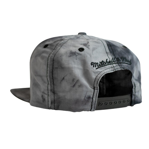 Raptors Mitchell & Ness Men's HWC Black Tie Dye Snapback