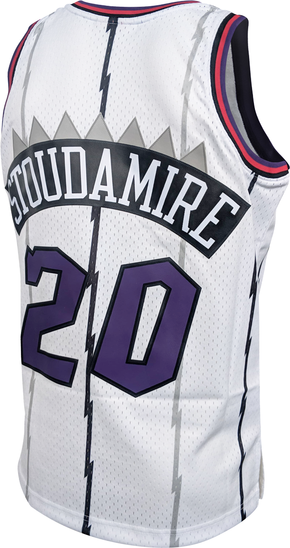 White top raptors jersey