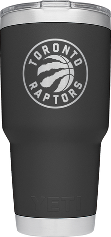 Raptors Yeti Rambler 30oz Tumbler - Black