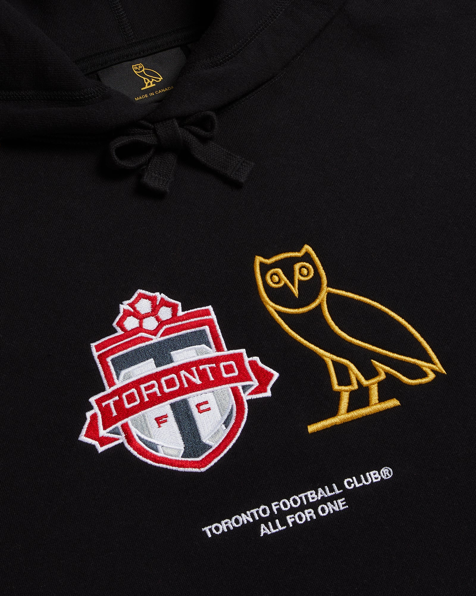 OVO X Toronto FC Logo Hoody - BLACK
